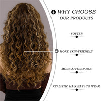 Mixed Curly Synthetic Wig for Women - Image 4