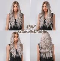 Grey Synthetic Wig for Women - Image 4