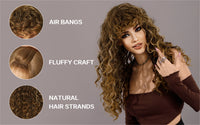 Mixed Curly Synthetic Wig for Women - Image 5