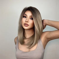Platinum Blonde Synthetic Wig for Women - Image 6