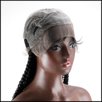 36" Braided Full Lace Synthetic Wig for Women - Image 3