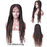 28" Braided Lace Front Synthetic Wig for Women - Image 9