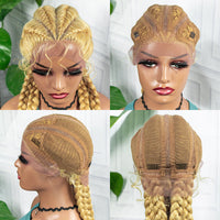 Braided Lace Front Synthetic Wig for Women - Image 22