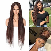 100% Hand-Braided Synthetic Full Lace Braided Wigs