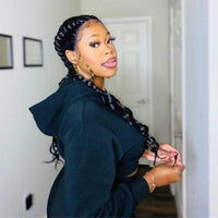 Braided Lace Front Synthetic Wig for Women - Image 4
