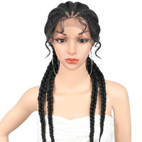 Braided Lace Front Synthetic Wig for Women - Image 7