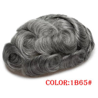 Toupee Human Hair Toupee for Men - Image 6
