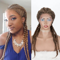 Braided Lace Front Synthetic Wig for Women - Image 6
