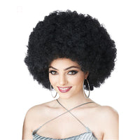 Black Curly Afro Synthetic Wig for Women - Image 1