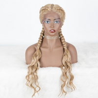 Braided Lace Front Synthetic Wig for Women - Image 10