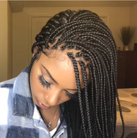The BEST Braided Wig| Neat And Sleek