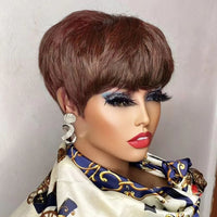 Pixie Cut Human Hair Wig for Women - Image 2