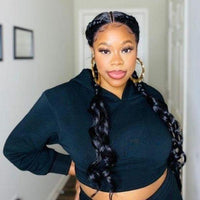 Braided Lace Front Synthetic Wig for Women - Image 3