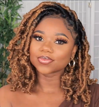 Mixed Braided Synthetic Wig for Women - Image 3