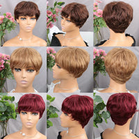 Pixie Cut Human Hair Wig for Women - Image 7