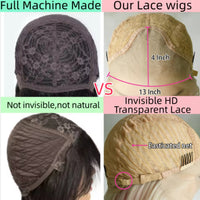 Blue Highlight Ombre Blonde Wig Body Wave Lace Frontal Wigs 13X4 HD Lace Wig Synthetic High Quality Pre Plucked Daily Cosplay