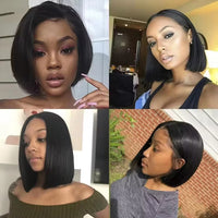 Straight Bob HD Lace Human Hair Wig for Women - Image 5