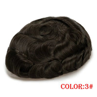 Toupee Human Hair Toupee for Men - Image 10
