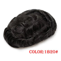 Toupee Human Hair Toupee for Men - Image 16