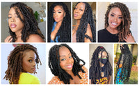 14" Braided Lace Front Synthetic Wig for Women - Image 5