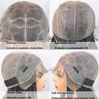 Many Styles Knotless Box Braids Synthetic Wig Full Lace Braided Wigs