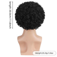 12" Synthetic Wig for Men - Image 9