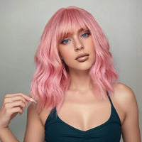 12" Wavy Synthetic Wig for Women - Image 4