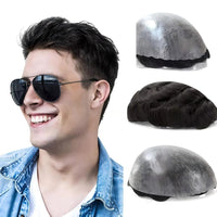 Toupee Human Hair Toupee for Men - Image 1