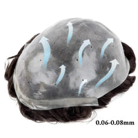 Toupee Human Hair Toupee for Men - Image 3