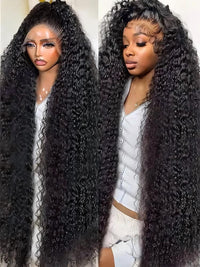 40" Wavy HD Lace Human Hair Wig for Women - Image 2