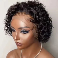 Curly Wavy Lace Front Human Hair Wig for Women - Image 2