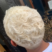 Curly Pixie Cut Machine Made Human Hair Wig for Women - Image 11