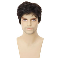 Brown Toupee Human Hair Wig for Men - Image 2