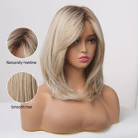 Blonde & Mixed Straight Synthetic Wig for Women - Image 24