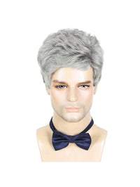Grey Synthetic Wig for Men - Image 4