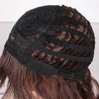 Brown & Mixed Straight Synthetic Wig for Women - Image 3