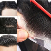 Toupee Human Hair Toupee for Men - Image 1