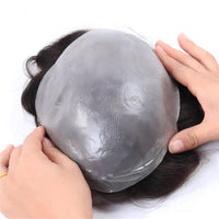 Toupee Human Hair Toupee for Men - Image 2