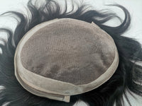 Toupee Human Hair Toupee for Men - Image 4