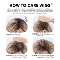 Blonde & Mixed Straight Synthetic Wig for Women - Image 26