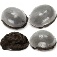 Toupee Human Hair Toupee for Men - Image 3