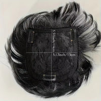 White Synthetic Wig for Men - Image 6