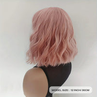 12" Wavy Synthetic Wig for Women - Image 8