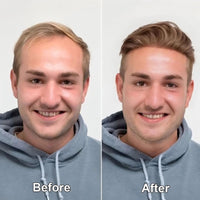 Straight Lace Front Human Hair Toupee for Men - Image 8