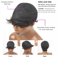 Pixie Cut Bob Human Hair Wig for Women - Image 6