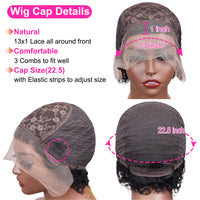 Curly Wavy Lace Front Human Hair Wig for Women - Image 6