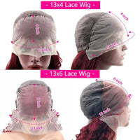 HD Lace Frontal 220% Density 99J Burgundy Body Wave Human Hair Wig Brazilian PrePlucked Wigs For Black Women