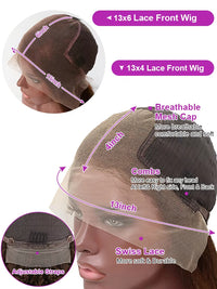 Brown Curly Wavy HD Lace Human Hair Wig for Women - Image 7