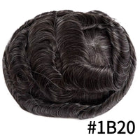 Toupee Human Hair Toupee for Men - Image 9