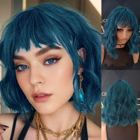 12" Wavy Synthetic Wig for Women - Image 2